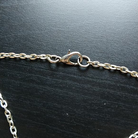 Anklet, Hello Kitty Silver 9" NOS fashion jewelry Sanrio charm Y2K - Picture 4 of 5